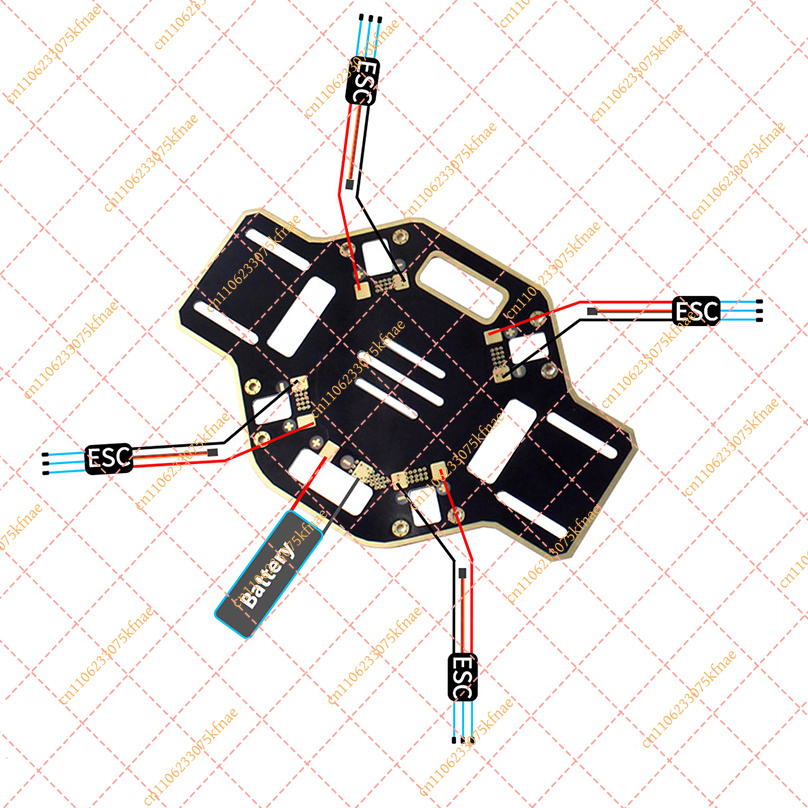 450mm F450 4-Axle Drone Frame  - Drone Kit Octocopter review and price